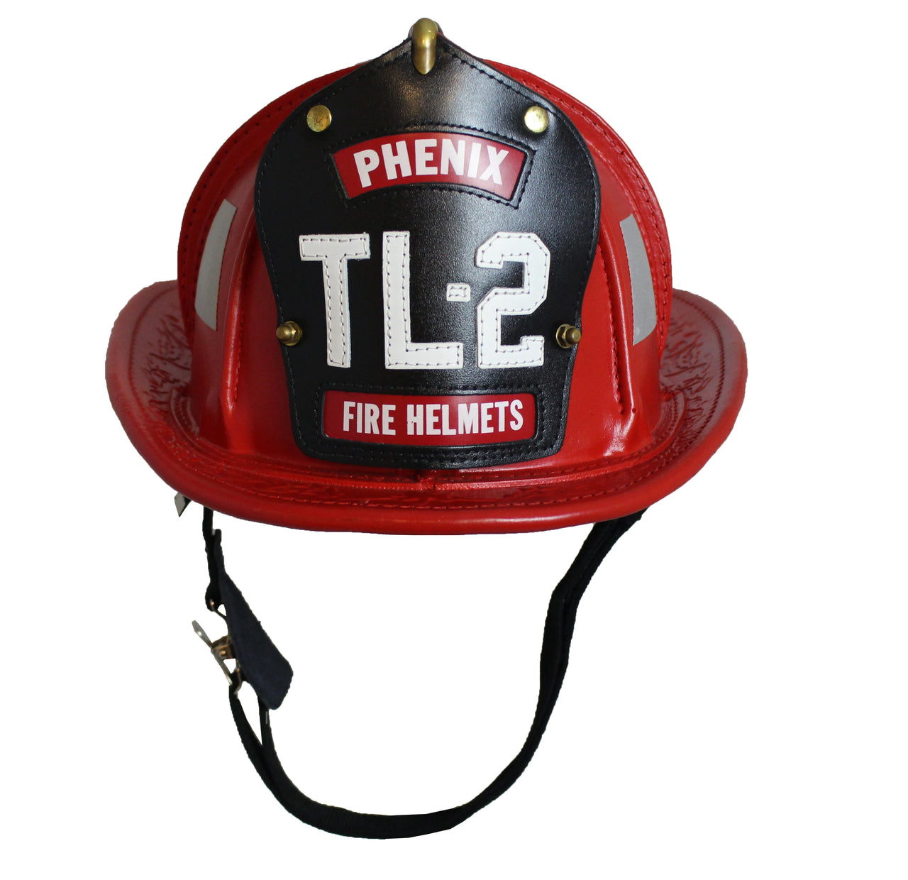 Phenix Technology TL2 Traditional Leather Fire Helmet | The Fire Center | Fuego Fire Center | FIREFIGHTER GEAR | The TL-2 Traditional Leather fire helmet is the lightest NFPA complaint authentic leather helmet on the market. Worn by firefighters worldwide, the TL-2 combines tradition and modern safety in a handcrafted masterpiece.  Compliant to current OSHA and NFPA 1971 standards.  Phenix helmets