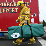 CrewBoss SnapTank With 22 oz Liner| The Fire Center | Fuego Fire Center | Store | FIREFIGHTER GEAR | Nothing in the industry offers more structural integrity on flat or uneven ground than the SnapTank. With its quality components and interchangeable parts, the SnapTank can add valuable capacity to any response without the expensive apparatus modifications necessary to transport a traditional rigid tank.