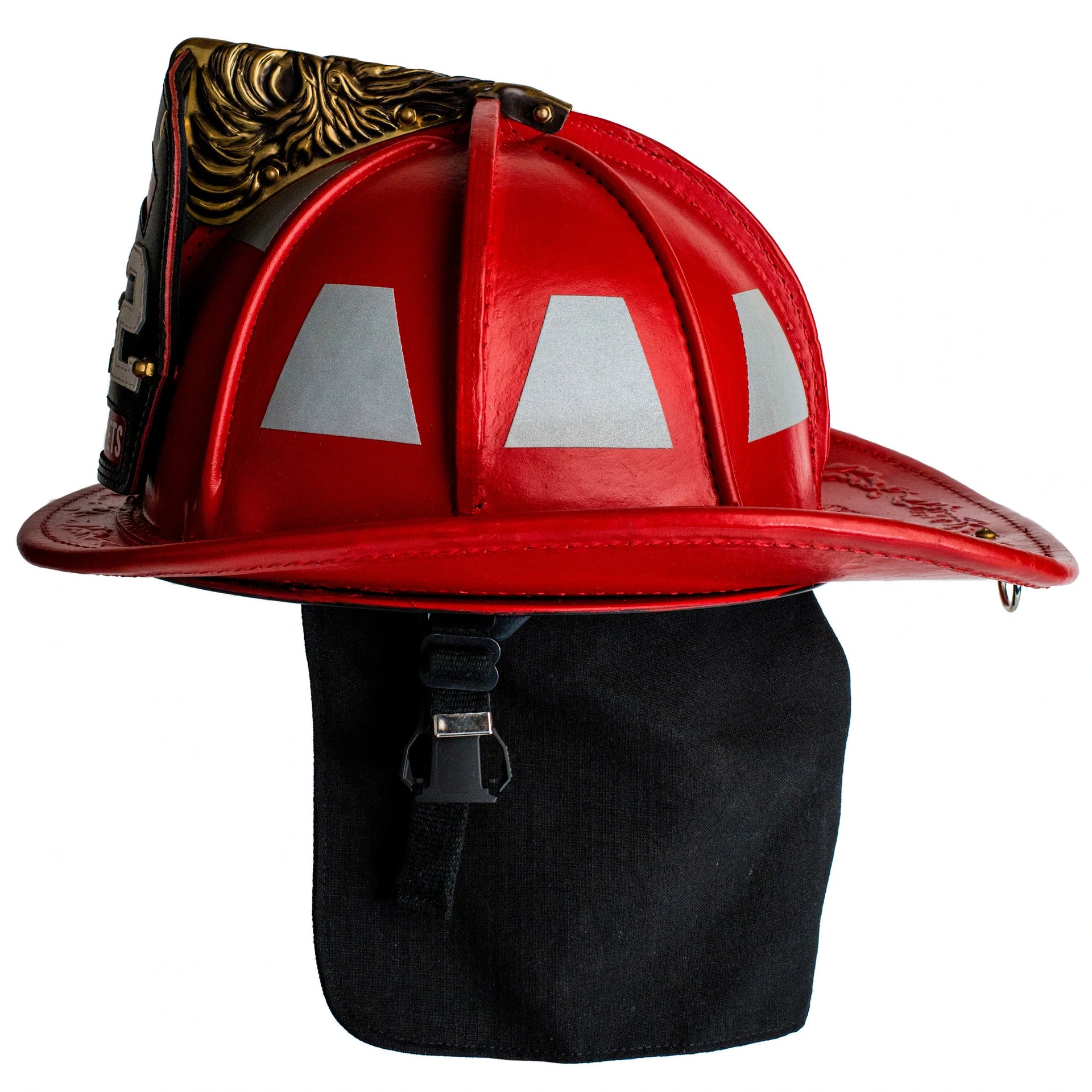 Phenix Technology TL2 Traditional Leather Fire Helmet | The Fire Center | Fuego Fire Center | FIREFIGHTER GEAR | The TL-2 Traditional Leather fire helmet is the lightest NFPA complaint authentic leather helmet on the market. Worn by firefighters worldwide, the TL-2 combines tradition and modern safety in a handcrafted masterpiece.  Compliant to current OSHA and NFPA 1971 standards.