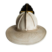 Phenix Leather Collectibles- The San Franciscan | The Fire Center | Fuego Fire Center | Store | FIREFIGHTER GEAR | FREE SHIPPING | With the same quality and attention to detail you would expect from our fire helmets we bring you our custom presentation leather helmet.  These helmets make wonderful presentation pieces and can be customized with your logo, creed, motto, etc.