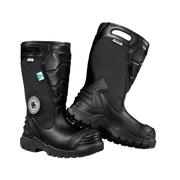 Black Diamond X2 Leather Fire Boot, 14" | The Fire Center | The Fire Store | Store | Fuego Fire Center | Firefighter Gear | Every pair of X2 boots can be custom fit to your feet! Our exclusive innovation reduces heel slippage to increase mobility while keeping your foot in place where and when it’s most important. 3-density, multi-fit, removable footbed with TPU heel cradle for comfort, anti-odor, anti-fungal, breathable and shock absorption for overtime comfort.