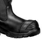 Black Diamond X2 Leather Fire Boot, 14" | The Fire Center | The Fire Store | Store | Fuego Fire Center | Firefighter Gear | Every pair of X2 boots can be custom fit to your feet! Our exclusive innovation reduces heel slippage to increase mobility while keeping your foot in place where and when it’s most important. 3-density, multi-fit, removable footbed with TPU heel cradle for comfort, anti-odor, anti-fungal, breathable and shock absorption for overtime comfort.