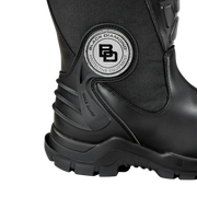 Black Diamond X2 Leather Fire Boot, 14" | The Fire Center | The Fire Store | Store | Fuego Fire Center | Firefighter Gear | Every pair of X2 boots can be custom fit to your feet! Our exclusive innovation reduces heel slippage to increase mobility while keeping your foot in place where and when it’s most important. 3-density, multi-fit, removable footbed with TPU heel cradle for comfort, anti-odor, anti-fungal, breathable and shock absorption for overtime comfort.