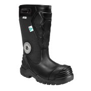 Black Diamond X2 Leather Fire Boot, 14" | The Fire Center | The Fire Store | Store | Fuego Fire Center | Firefighter Gear | Every pair of X2 boots can be custom fit to your feet! Our exclusive innovation reduces heel slippage to increase mobility while keeping your foot in place where and when it’s most important. 3-density, multi-fit, removable footbed with TPU heel cradle for comfort, anti-odor, anti-fungal, breathable and shock absorption for overtime comfort.