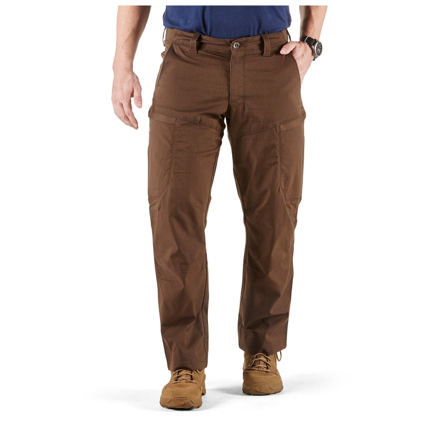 5.11 Tactical APEX™ Pant (74434) | The Fire Center | The Fire Store | Store | Fuego Fire Center | Firefighter Gear | Flexible and functional, the Apex Pant sets the standard for speed and versatility with 5.11®’s Flex-Tac® mechanical stretch canvas. Featuring a comfort waistband, an internal flex cuff pocket, hidden handcuff key pocket, zippered thigh pockets with internal magazine storage, and deep, reinforced main pockets, the Apex Pant is made for action.