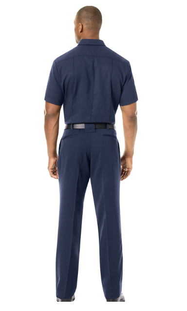 Workrite Men's Station No. 73 Uniform Pant (FP26) | The Fire Center | The Fire Store | Store | Introducing our new Station No. 73 Collection. Contemporary flame-resistant station wear built with functionality, comfort and NFPA® 1975 compliance in mind. Developed with extra features that enhance daily wear and fabric that more effectively wicks moisture from the skin to help reduce