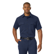 Introducing our new Station No. 73 Collection. Contemporary flame-resistant station wear built with functionality, comfort and NFPA® 1975 compliance in mind. Developed with extra features that enhance daily wear and fabric that more effectively wicks moisture from the skin to help reduce heat stress when things heat up. No badge tab. No epaulets.