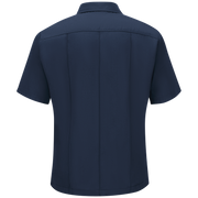 Introducing our new Station No. 73 Collection. Contemporary flame-resistant station wear built with functionality, comfort and NFPA® 1975 compliance in mind. Developed with extra features that enhance daily wear and fabric that more effectively wicks moisture from the skin to help reduce heat stress when things heat up. No badge tab. No epaulets. Straight bottom hem with side vents. Banded collar for professional appearance.