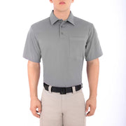 Blauer BiComponent Polo Shirt with Pocket (8131-3) | The Fire Center | Fuego Fire Center | Store | FIREFIGHTER GEAR | FREE SHIPPING | Our unique bicomponent fabric combines the comfort of cotton on the inside with no-fade polyester on the outside. Chest pocket and double pen pocket on sleeve store your gear close at hand.