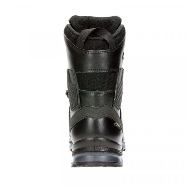 HAIX Black Eagle Tactical 2.0 GTX High (340003) | "HAIX Black Eagle Tactical 2.0 GTX High" Boot height in inches 8 inches Color Black Conductivity Anti-static Fastener 2 zone lacing Gender Male Inner liner GORE-TEX® Item number 340003 Primary use Law enforcement Product type Factory firsts Safety toe