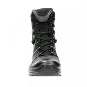 HAIX Black Eagle Tactical 2.0 GTX High (340003) | "HAIX Black Eagle Tactical 2.0 GTX High" Boot height in inches 8 inches Color Black Conductivity Anti-static Fastener 2 zone lacing Gender Male Inner liner GORE-TEX® Item number 340003 Primary use Law enforcement Product type Factory firsts Safety toe