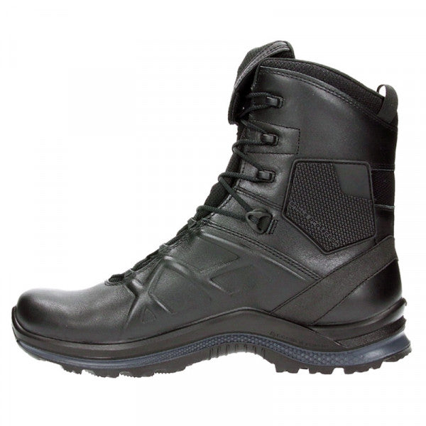 HAIX Black Eagle Tactical 2.0 GTX High (340003) | "HAIX Black Eagle Tactical 2.0 GTX High" Boot height in inches 8 inches Color Black Conductivity Anti-static Fastener 2 zone lacing Gender Male Inner liner GORE-TEX® Item number 340003 Primary use Law enforcement Product type Factory firsts Safety toe