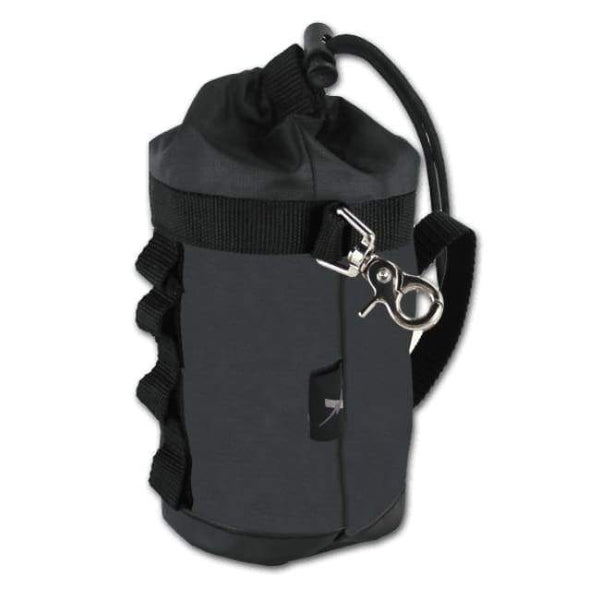 Lightning X Deluxe Personal Rope Bag w/ Handle (LXRB5) | The Fire Center | Fuego Fire Center | Store | FIREFIGHTER GEAR | FREE SHIPPING | The LXRB5 is a personal rope bag designed to hold 50ft of NFPA 8mm lifeline or 40ft of 1/2″ rescue rope. This is the perfect size for use as a bailout bag, individual RIT line or even a water rescue throw bag. It features 4 webbing loops on the right side for attaching carabiners and other hardware, and a webbing handle on the left.