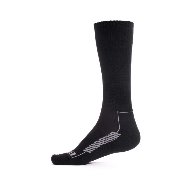Blauer B.Cool Performance 9'' Sock (2-Pack) (SKS19) | The Fire Center | Fuego Fire Center | Store | FIREFIGHTER GEAR | Even at the hottest point of the summer, these COOLMAX® socks with built in odor management will keep your feet cool, thanks to their breathable knit pattern. Cushioned forefoot and heel provide additional comfort.