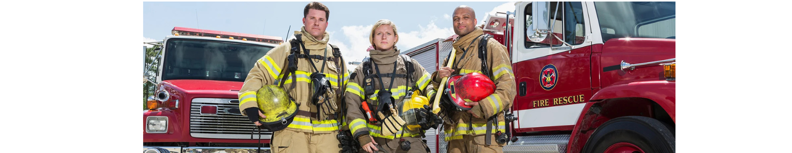 Firefighter team in full PPE showing teamwork and readiness| The Fire Center