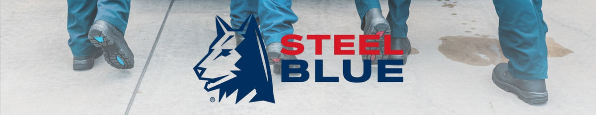 Steel Blue Boots