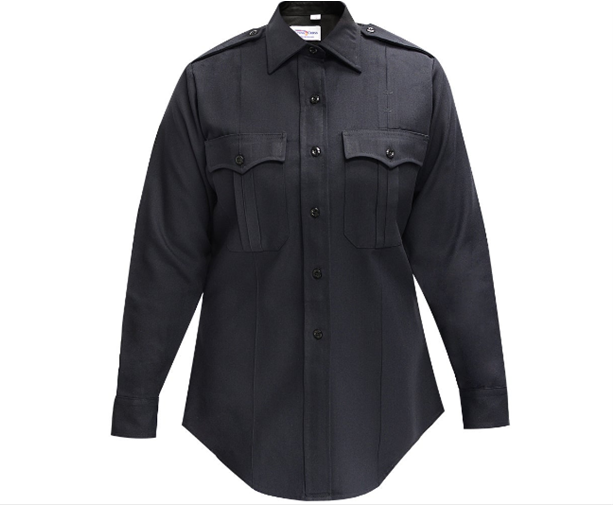 Flying Cross Long Sleeve Polyester Cotton Women's Shirt (126R54)