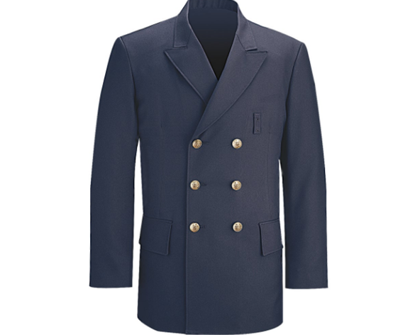 Flying Cross Double Breasted Dress Coat (38804)