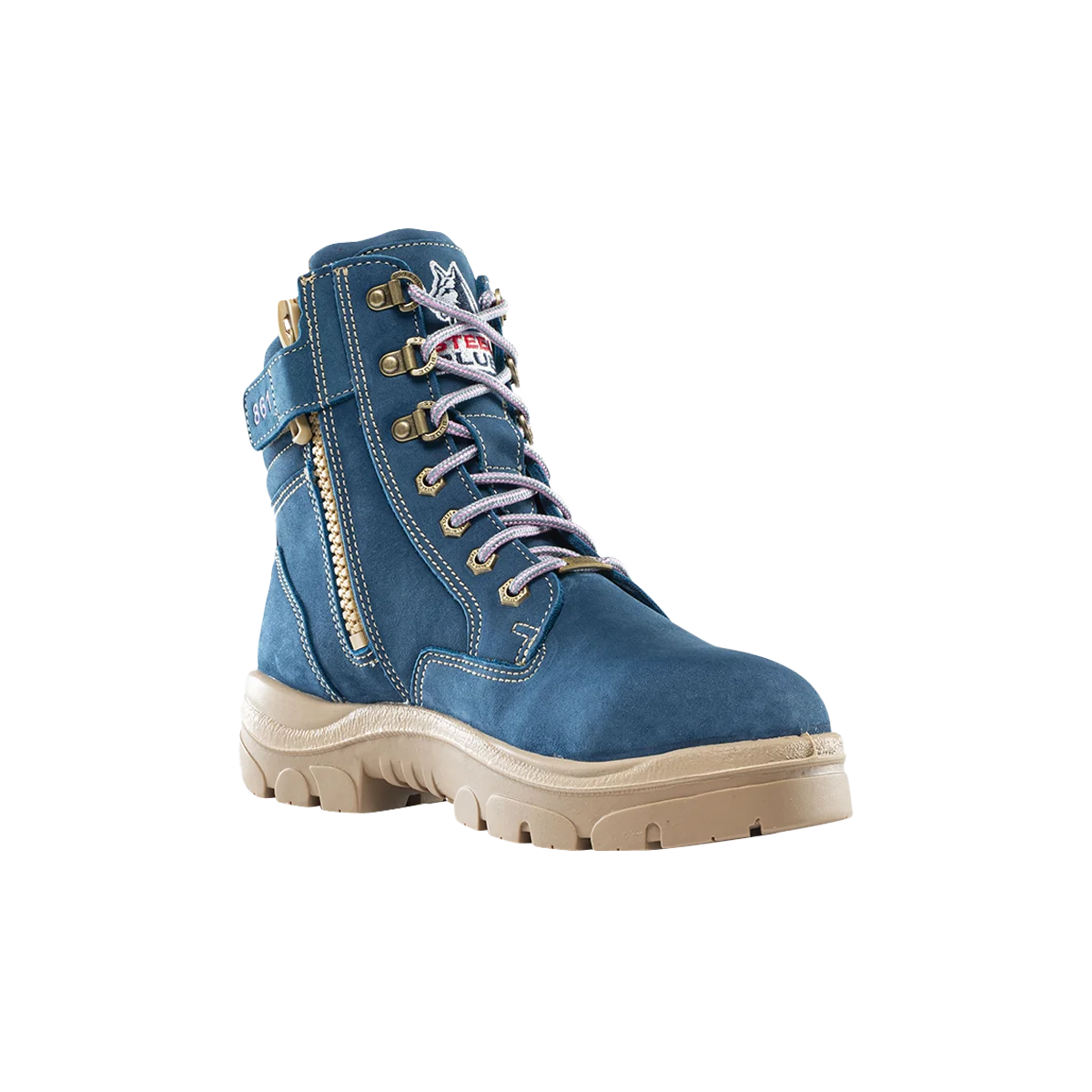 Steel Blue Women's Southern Cross Zip Steel Toe Boots (812661)