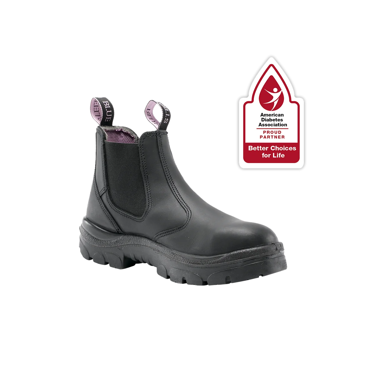 Steel Blue Women's Hobart Scuff Slip-on Steel Toe Boots (812891)