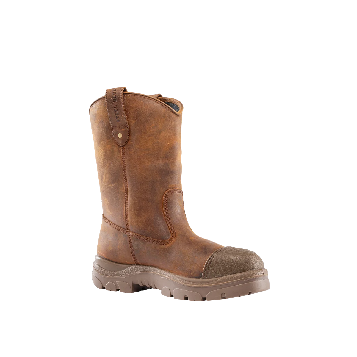 Steel Blue Heeler Scuff Steel Toe Boots (812965)