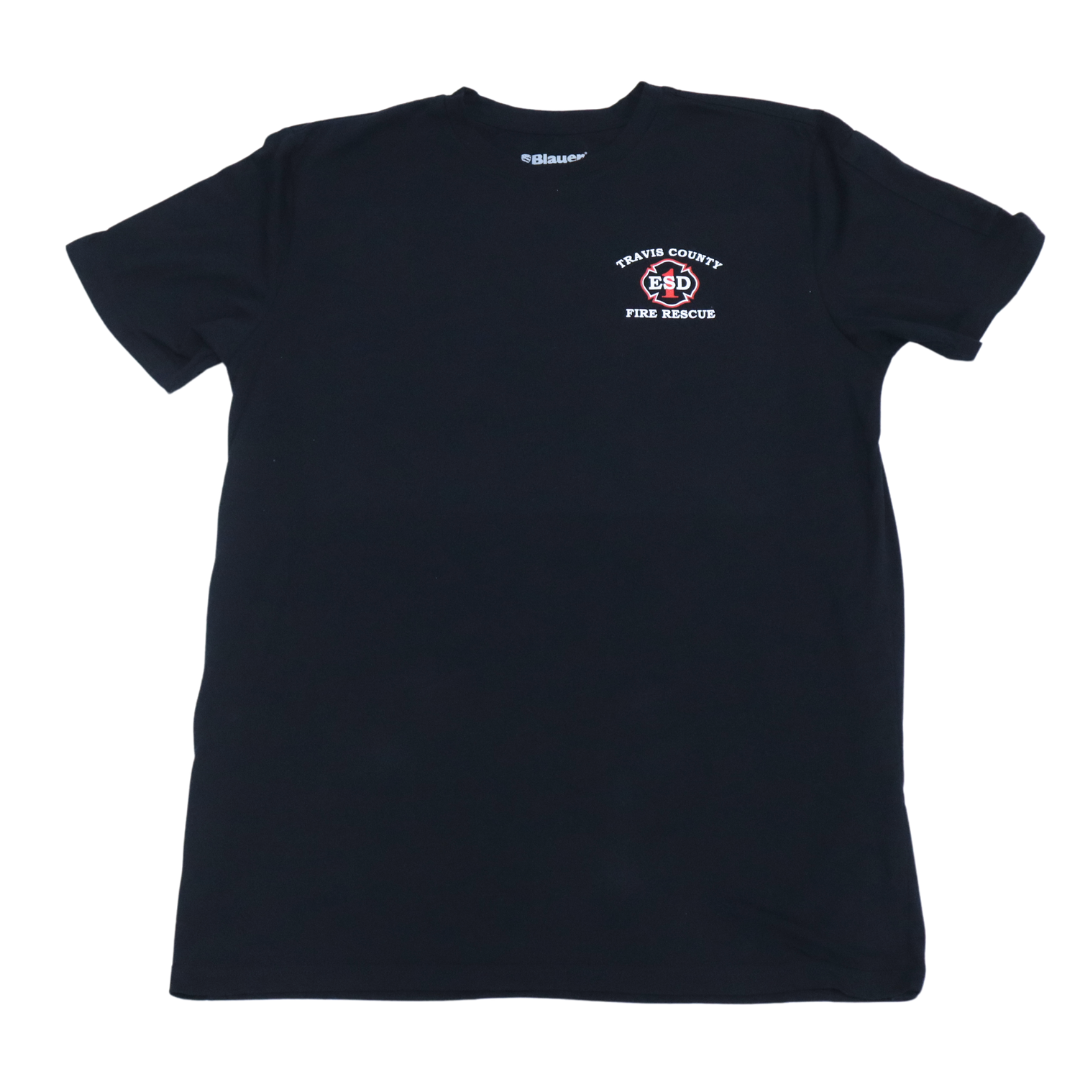 Travis County ESD1 | Blauer Action Tri-Blend Short Sleeve T-Shirt (8310)