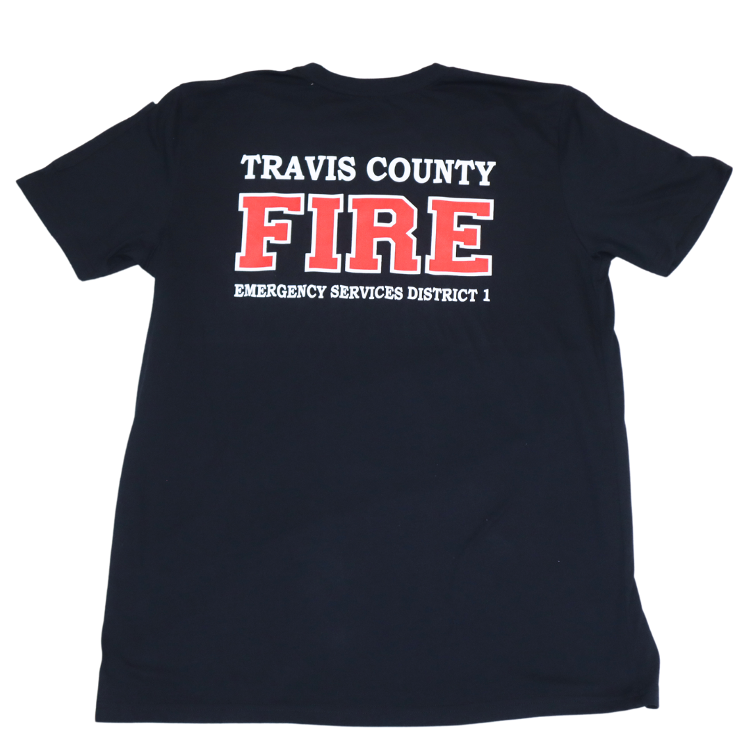 Travis County ESD1 | Blauer Action Tri-Blend Short Sleeve T-Shirt (8310)