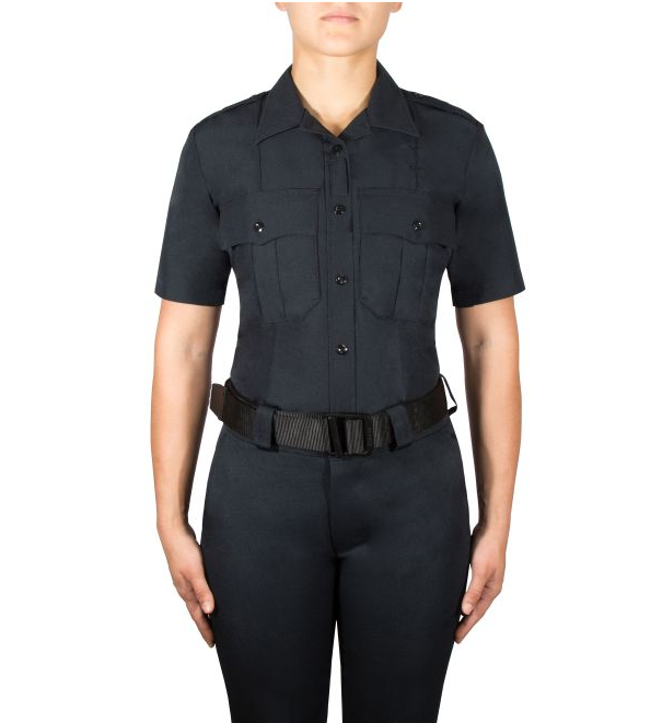 Blauer Women's SuperShirt tactical duty shirt front view | The Fire Center
