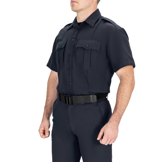 Blauer Short Sleeve Polyester Supershirt® (8675)