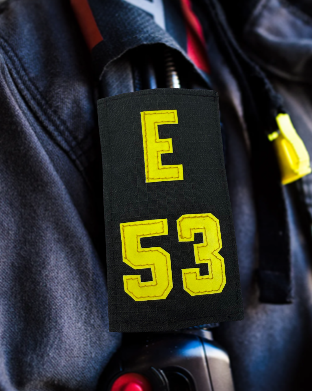 Personalized SCBA Accountability Shoulder Strap Tag/ID