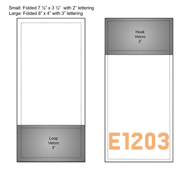 Personalized SCBA Tank Tag/ID