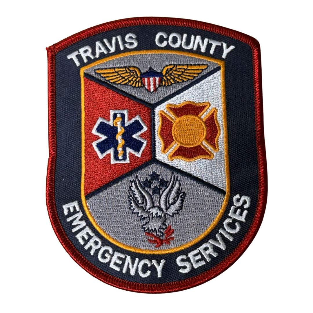 Travis Co. EMS | Medical Certification Patch and Department Patch