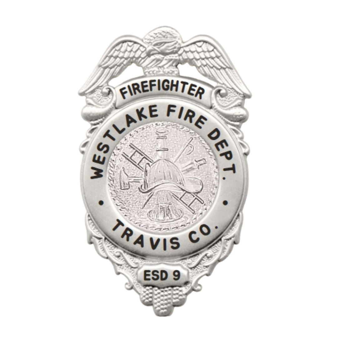 Westlake | Blackington Badge with Eagle and Circular Panel