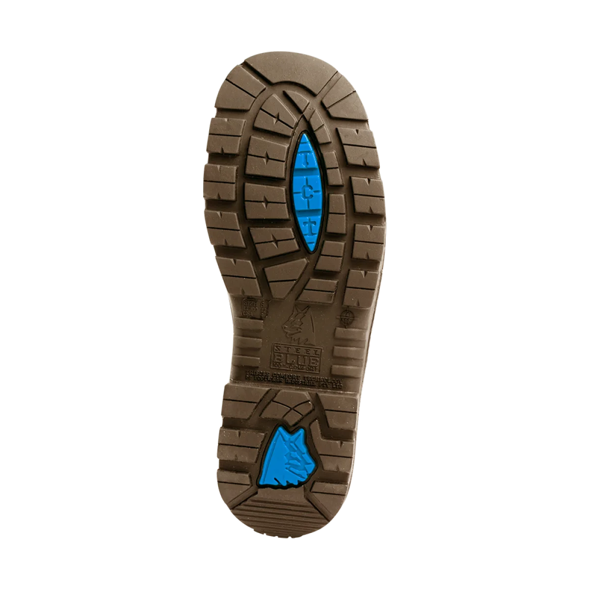 Steel Blue Southern Cross Zip (812969)