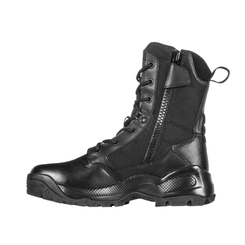 5.11 Women's A.T.A.C.® 2.0 8" Storm (12406) | The Fire Center | The Fire Store | Store | FREE SHIPPING | The boot worn by the world’s leading public safety personnel in a 8” height with 5.11’s SlipStream™ waterproof/breathable and bloodborne pathogen resistant membrane, the 5.11® A.T.A.C. 2.0. It’s lighter and more comfortable, yet maintains its reputation for toughness and durability