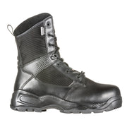 5.11 Tactical A.T.A.C.®  2.08 Shield Boot (12416) | Fire Store | Fuego Fire Center | Firefighter Gear | A renowned 5.11 Tactical boot steps up its profile with heightened performance and comfort. An added 5.11 SlipStream™ waterproof / bloodborne pathogen membrane, ASTM/CSA CARBON-TAC toe, and an ASTM/CSA puncture resistant board provide critical protection.