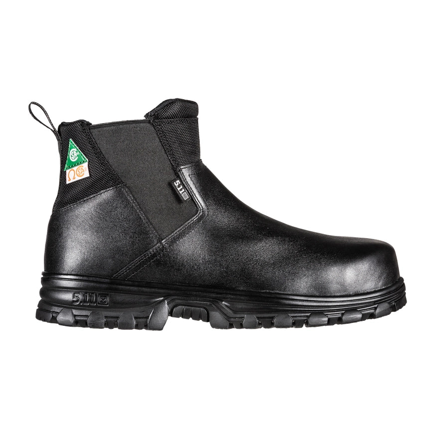5.11 Tactical Company 3.0 CST Boot (12421) | The 5.11 Company 3.0 CST Boot is an ultra lightweight work boot with a certified safety toe and a puncture resistant Wellmax board in the footbed. The Carbon-Tac Safety Toe is about 20% thinner and about 30% lighter than a standard composite toe cap yet provides the same level of protection.