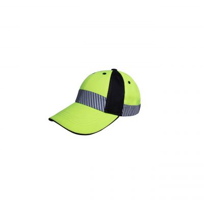 Blauer Hi-Vis Cap (186) | The Fire Center | Fuego Fire Center | FIREFIGHTER GEAR | A fade-resistant, lightweight, hi-vis cap made for 24/7 visibility, with mesh inserts for added breathability.