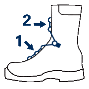 HAIX Airpower P7 High Winter (206218) | FREE SHIPPING | "HAIX Airpower P7 High Winter" Boot height in inches 9 inches Color Black Conductivity Anti-static Fastener 2 zone lacing Gender Male Inner liner GORE-TEX® Duracom Item number 206218 Primary use Law enforcement Product type Factory firsts Safety toe No safety toe Shank TPU + fiberglass shank