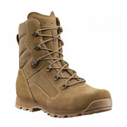 HAIX Combat Hero (206272) | Free Shipping | "HAIX Combat Hero" Boot height in inches 8 inches Color Coyote Conductivity Anti-static Fastener 2 zone lacing Gender Male Inner liner Textile Item number 206272 Primary use Military Product type Factory firsts Safety toe No safety toe Shank TPU R3000 Technologies 2-Zone Lacing, Absorption, Anti Slip