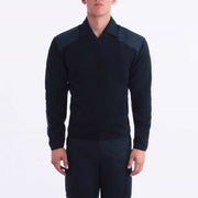 Blauer Fleece-Lined V-Neck Sweater (225) | The Fire Center | Fuego Fire Center | Store | FIREFIGHTER GEAR |Our most technological sweater blends a low pill acrylic and wool sweater face with a bonded micro fleece lining, making it the warmest, most wind-resistant, durable and comfortable mid layer on the market. 