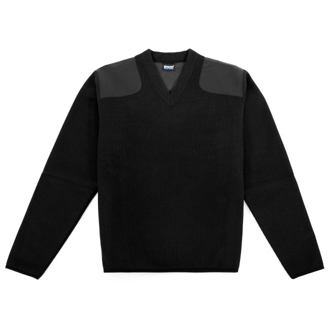 Blauer Fleece-Lined V-Neck Sweater (225) | The Fire Center | Fuego Fire Center | Store | FIREFIGHTER GEAR | FREE SHIPPING | Our most technological sweater blends a low pill acrylic and wool sweater face with a bonded micro fleece lining, making it the warmest, most wind-resistant, durable and comfortable mid layer on the market. 