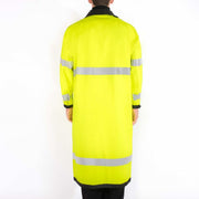 Blauer Reversible Raincoat (26990) | The Fire Center | Fuego Fire Center | Store | FIREFIGHTER GEAR | Not many jackets weigh less than this lightweight, hi-tech, single-layer waterproof, breathable reversible rainwear. ANSI 107-2020 Type P Class 3 high visibility jacket is waterproof, bright, and durable to wear and fading. 