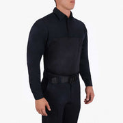 Blauer Polyester ArmorSkin Winter Base Shirt (8373) | The Fire Center | Fuego Fire Center | firefighter Gear | This Base Shirt addition means you can say goodbye to winter chills. Winter Base, our new long sleeve shirt, is fully lined with 215 gram wicking micro-fleece for breathable comfort and warmth.