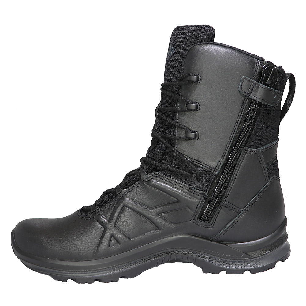 HAIX Black Eagle Tactical 2.0 GTX High Side Zip (340021) | FREE SHIPPING | Engineered for service You keep our communities safe. Your Black Eagle is your trusted partner on every call. Keep your footing with HAIX® Anti-slip Sole In the Black Eagle Tactical 2.0 GTX High Side Zip, no matter what the situation, you can rest assured you will stay on your feet