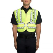 Blauer Zip-Front Breakaway Safety Vest (343) | The Fire Center | Fuego Fire Center | Store | FIREFIGHTER GEAR | US DOT requires public safety employees to wear garments certified to ANSI 107-2020 Type P Class 2 when working in any roadway. Blauer 4-point breakaway safety vests are designed to allow access to all your equipment.