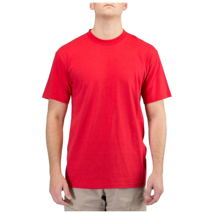 5.11 Tactical Station Wear Short Sleeve T-Shirt (40050) | The Fire Center | The Fire Store | Store | Fuego Fire Center | Firefighter Gear | The consistent choice of fire professionals around the world, the 5.11® Station Wear T Shirt combines rugged construction, lasting comfort, and a professional profile that keeps you looking your best