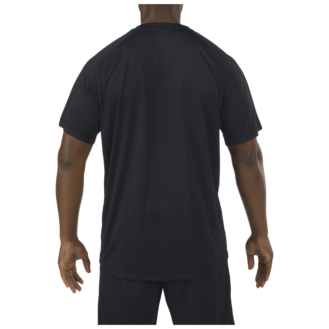 5.11 Tactical Utility PT Shirt (41017) | The Fire Center | Fuego Fire Center | An efficient, effective PT shirt for any climate or setting, made to maximize your training regimen. Crafted from a lightweight, breathable fabric, the Utility PT Shirt features an odor control, moisture-wicking finish, raglan sleeves, and fully gusseted underarms. 