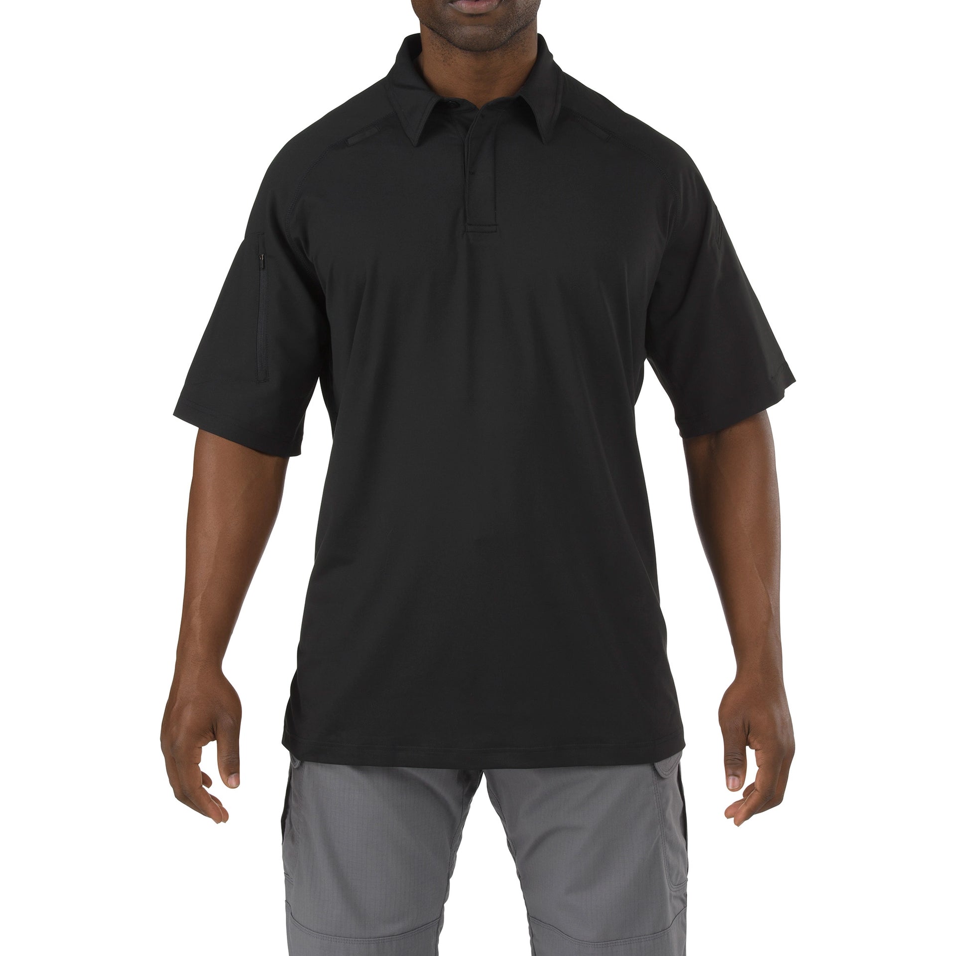 5.11 Tactical Rapid Performance Short Sleeve Polo (41018) | The Fire Center | Fuego Fire Center | Firefighter Gear | A new standard in high performance, moisture wicking polo shirts for men, our Performance line of polyester polo shirts provide superior moisture management technology and quick drying characteristics that allow you to operate at peak levels.