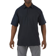 5.11 Tactical Rapid Performance Short Sleeve Polo (41018) | The Fire Center | Fuego Fire Center | Firefighter Gear | A new standard in high performance, moisture wicking polo shirts for men, our Performance line of polyester polo shirts provide superior moisture management technology and quick drying characteristics that allow you to operate at peak levels.